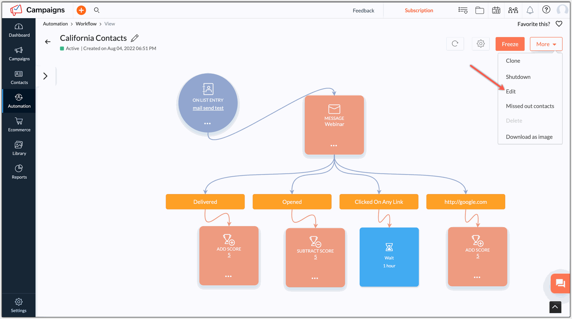 Zoho Campaigns