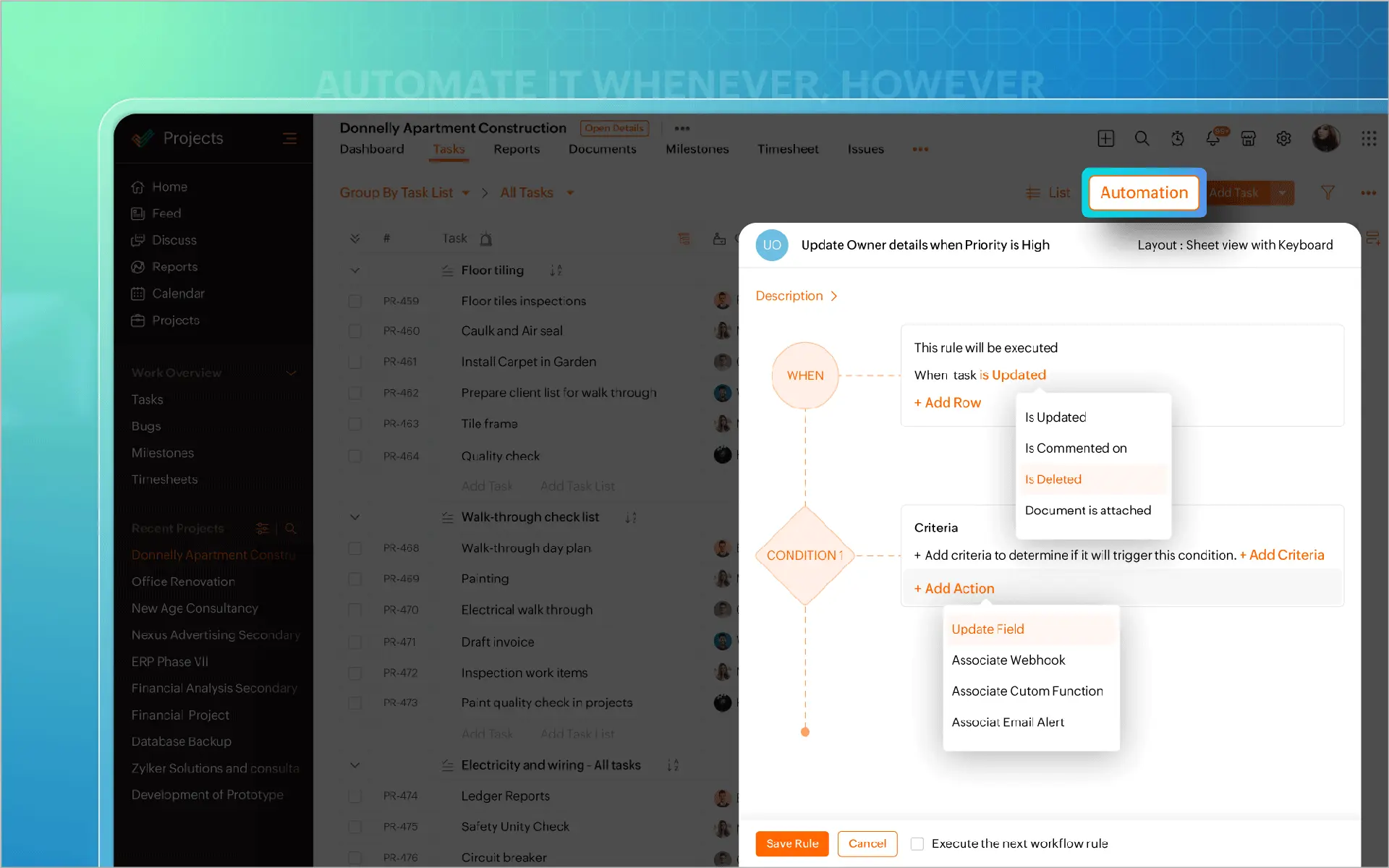 Automatisation de projets 