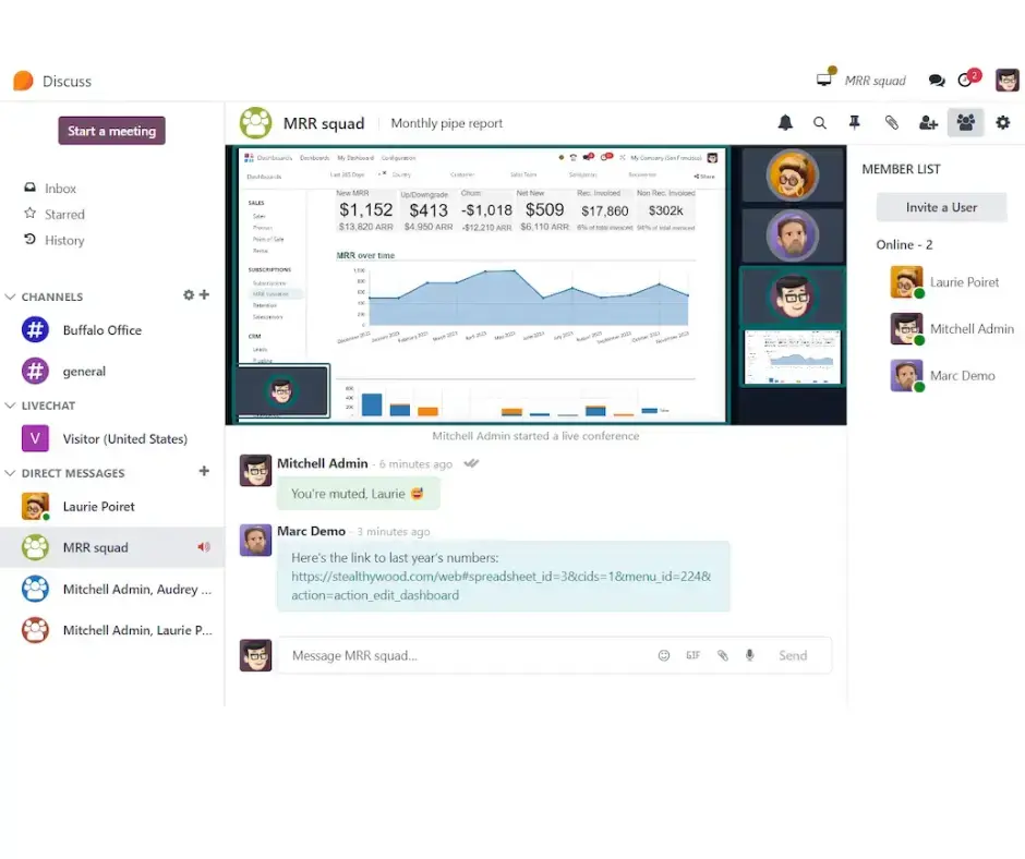 Odoo Discuss