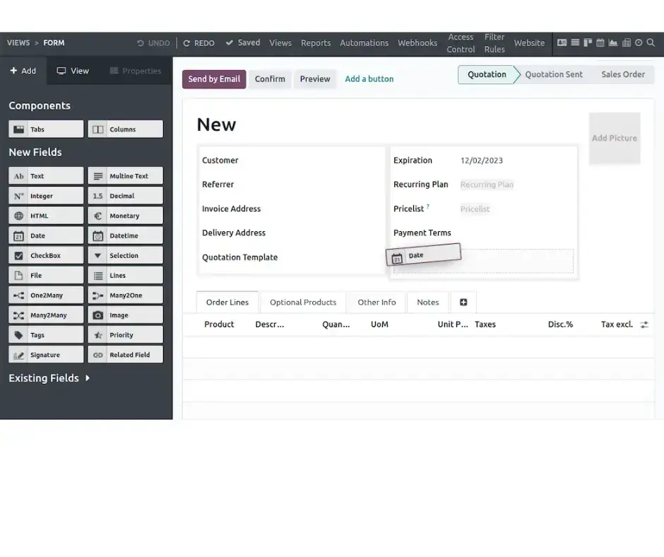 Odoo Studio