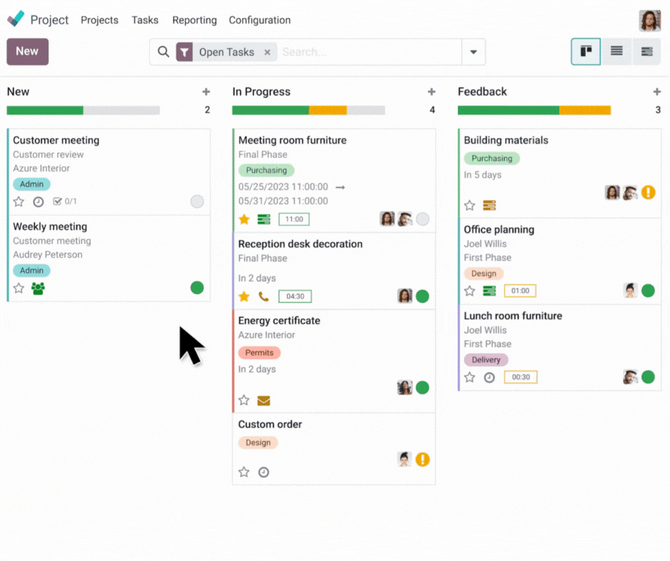 Odoo Projets