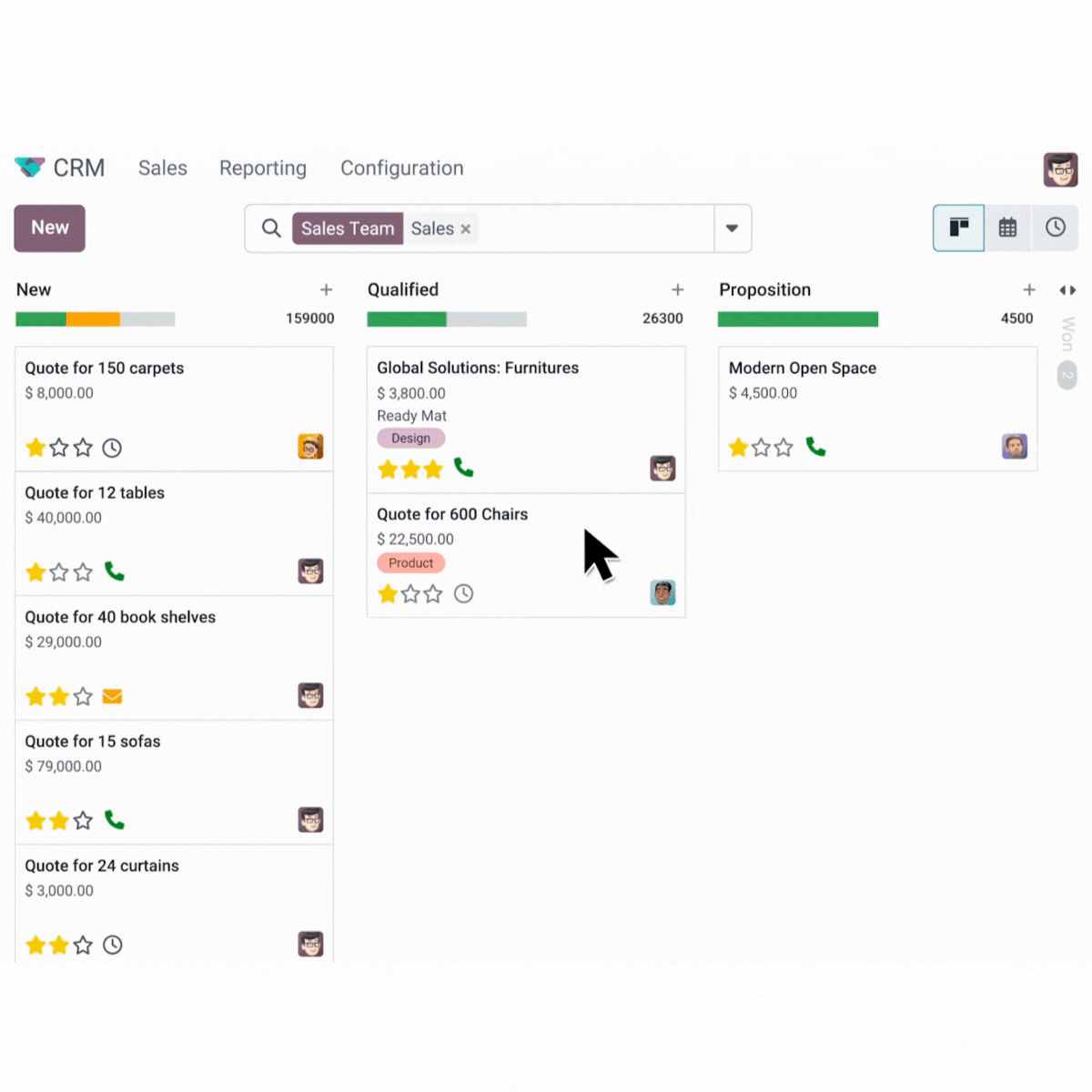 Odoo CRM