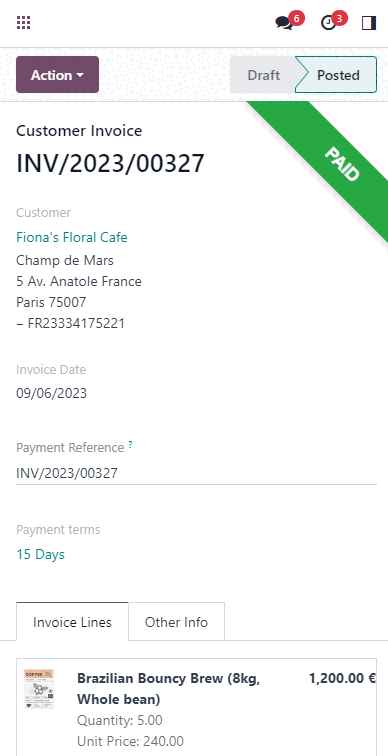 Gestion des paiements Odoo