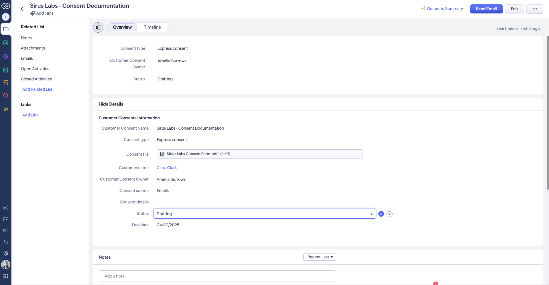 Requester Profiles Zoho CRM